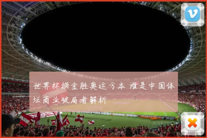世界杯捞金胜奥运亏本 谁是中国体坛商业破局者解析